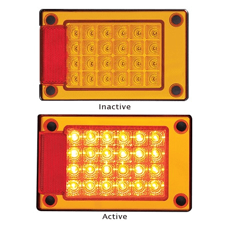 LED Autolamps J3AM LED Indicator Module & Insert